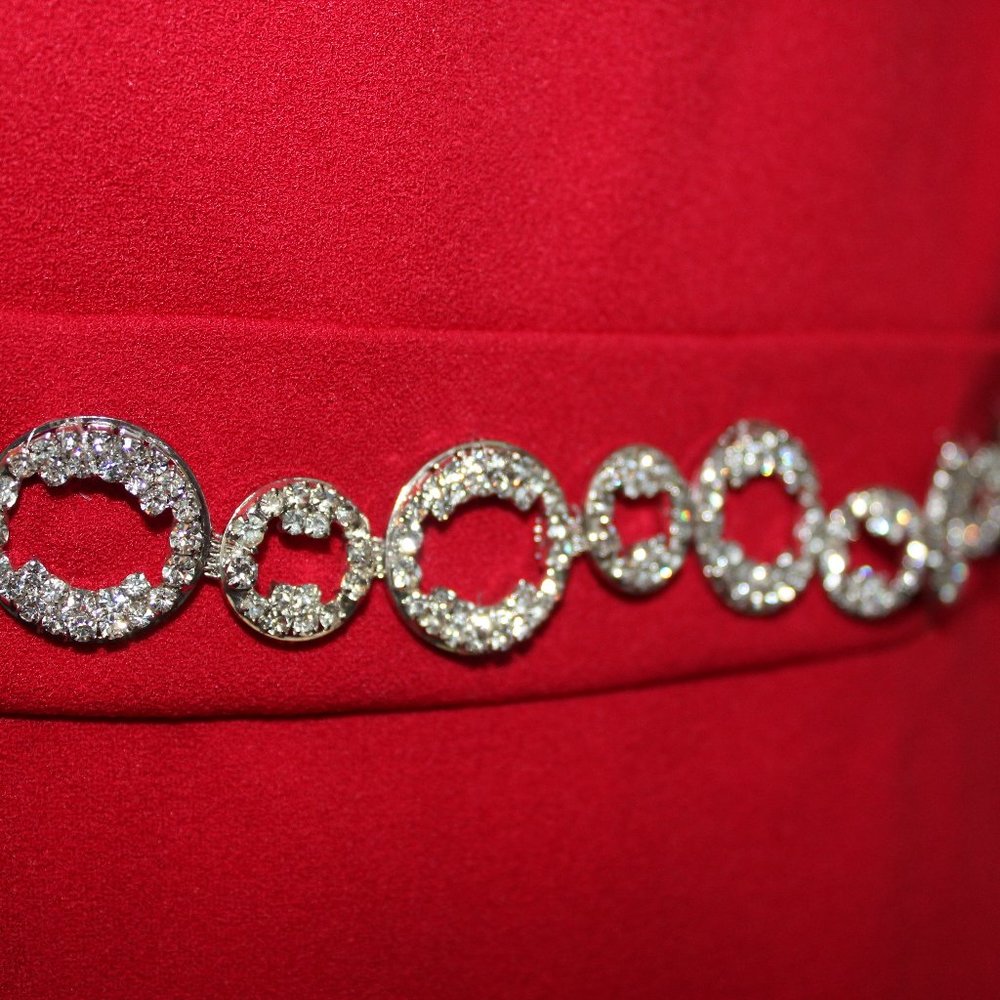 Classy Red Evening Dress